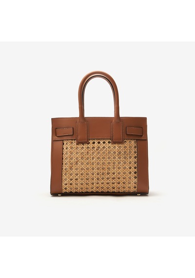 Omuz Çantası Kadın Siena Medium Bag Piumelli Milano L128 Tobacco Acı Kahverengi