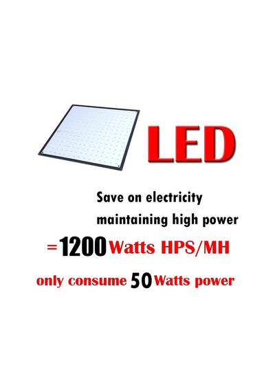 Bitki Yetiştirme Lambası Full Spektrum 1000W 225 Led 310Mmx310Mm+