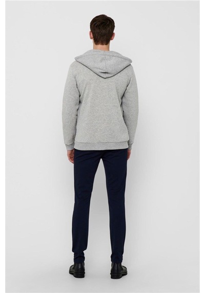 Only & Sons Onsceres Fermuarlı Hoodie Sweatshirt - 22018684 001
