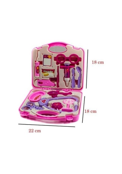 Mega Oyuncak Çantalı Doktor Seti Medical Play Set 01370