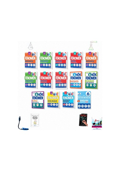 Fenomen Yayıncılık 6.sınıf 14k Set Gh-12