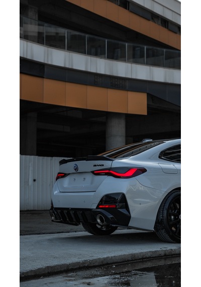 Bmw G26 Bagaj Spoiler 2020+ 4 Serisi Gran Coupe Sportif Arka Kanat Lip