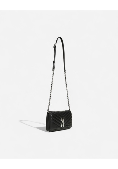 Steve Madden Bvoler-q Blk/sıl Kadın Blk/sil Çapraz Çanta Bvoler-q Siyah