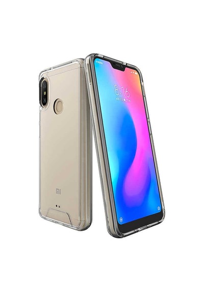 Xiaomi Mi A2 Lite Kılıf Zore Gard Silikon Renksiz