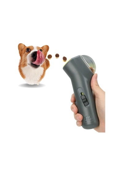 Plentiful Kedi Ve Köpekler İçin Hazneli Mama Fırlatma Oyuncağı Yem Atıcı Aparat