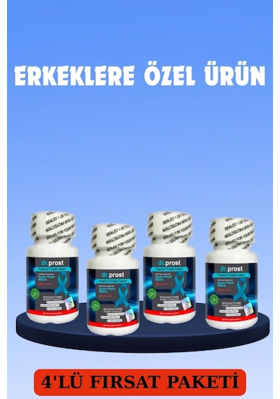 Dr. Prost Erkeklere Özel Destekleyici 30 Caps X 4 Adet