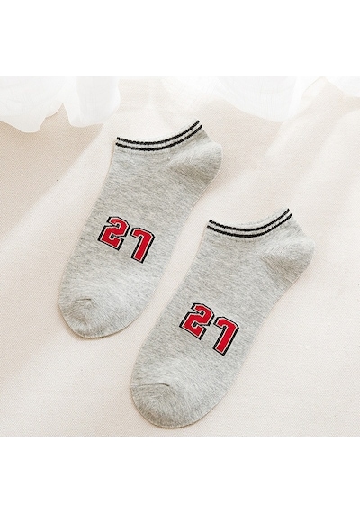 Bgk Unisex 5'li Patik Desenli Çorap Extra Rahat Çok Renkli