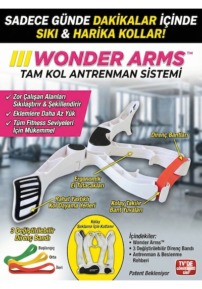 Wonder Arms Kol Gym Ai Çok Renkli
