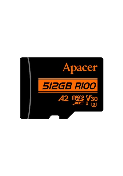 Apacer 512gb R100 Microsd Hafıza Kartı Ap512gmcsx10u8-r
