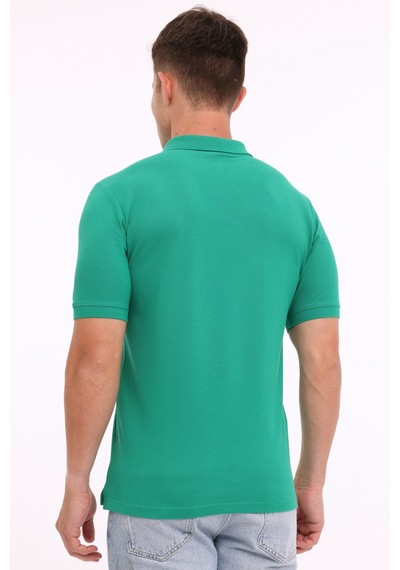 Lumberjack M-ct953 Basıc P.t-sh 4fx Yeşil Erkek Kısa Kol T-shirt Yeşil