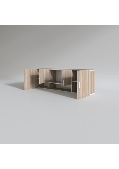Kenzlife hazır mutfak packey crd 060*180*32 mutfak banyo dolabı kapaklı raflı
