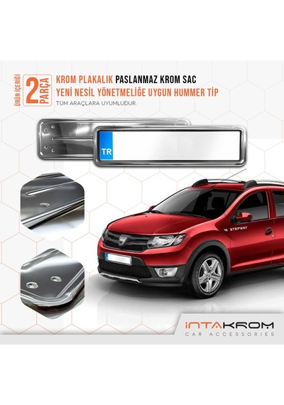 intakrom Dacia Krom Plakalık - Hummer Tip 2 Adet