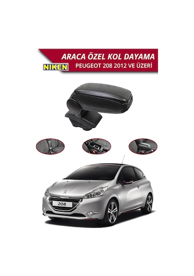 Peugeot 208 Niken Araca Özel Kol Dayama