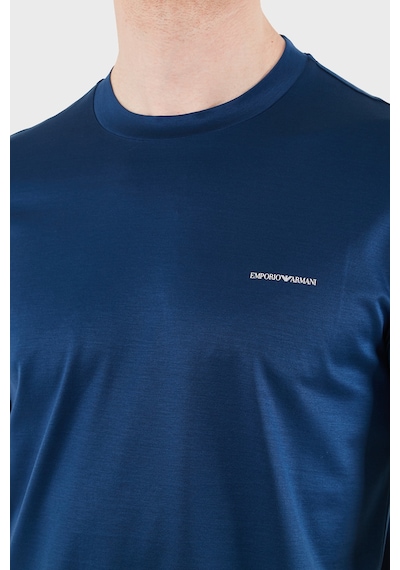 Emporio Armani Erkek T Shirt 8n1td8 1juvzu B079 Mavi Mavi