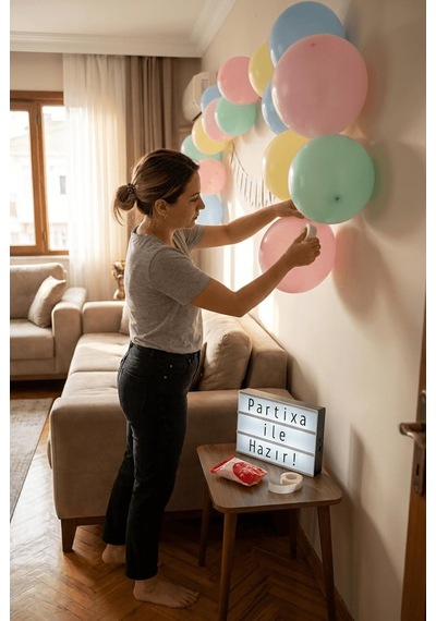 100'lü Balon Yapıştırıcı Nokta Şeffaf Çift Taraflı Balon Bandı, Güçlü Tutucu Glue Dot Rulo, Duvara Ve Tavana Yapıştırma Aparatı Diğer
