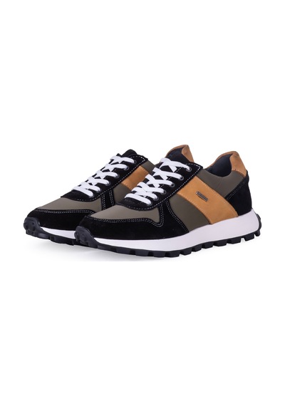 Pierre Cardin 4k 70614 Mevsimlik Casual Erkek Deri Ayakkabı Siyah Süet Siyah