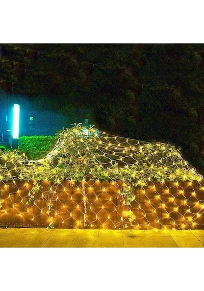 Dekor Ramazan Işıkları Ağ Led Işık Gün Işığı Ağ Led Işık Eklemeli Warm Light Led Işık Örümcek Ağı Işığı