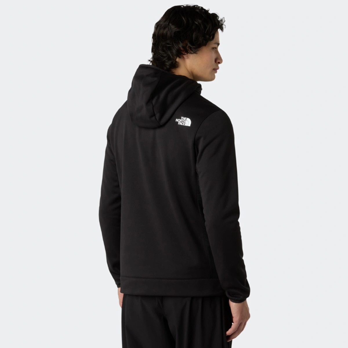 The North Face Mountain Athletics Fleece Erkek Siyah Kapüşonlu Ceket Siyah