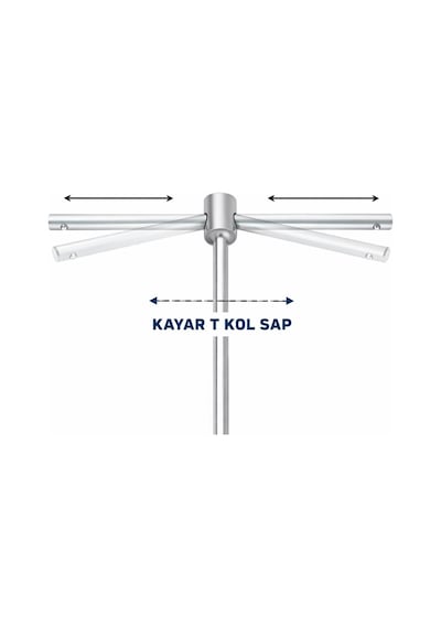 Ceta Form Mafsallı T Kol Lokma 11 Mm