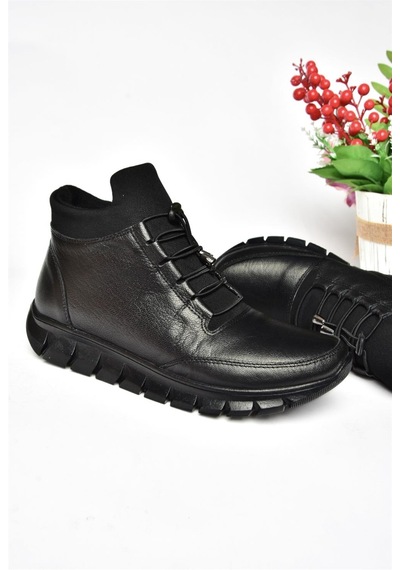 Fox Shoes R555301003 Siyah Hakiki Deri Comfort Ortopedik Taban Kadın Bot Siyah-hakiki Deri Siyah Fox Shoes R555301003 Siyah Hakiki Deri Comfort Ortopedik Taban Kadın Bot Siyah-hakiki Deri Siyah