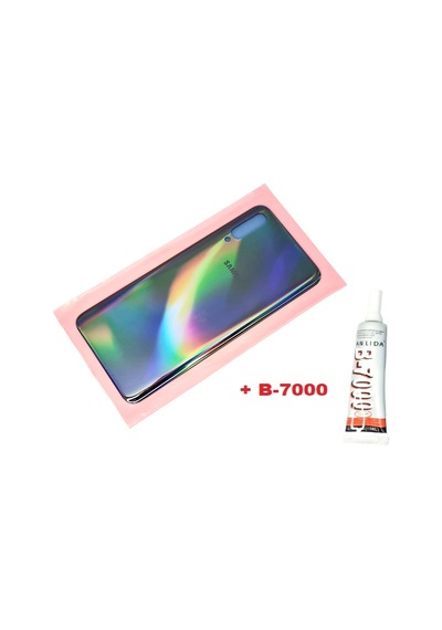 Tkgz Samsung Galaxy Uyumlu A50 A505 Arka Pil Kapağı B-7000 Siyah