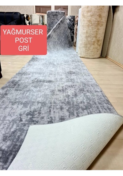 7 Model Yağmurser Halı Post Peluş Tüylü Kaymaz Taban Kesme Yol...