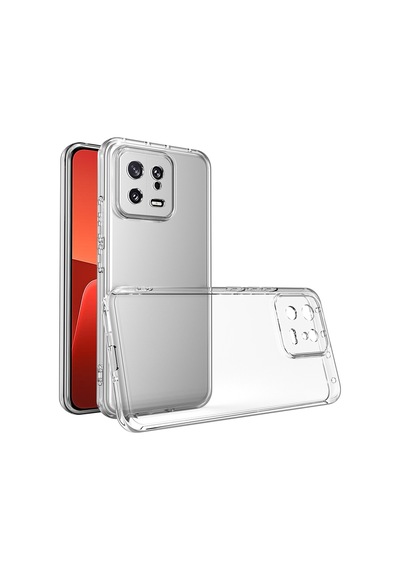 Xiaomi Mi 13 Kamera Korumalı Süper Silikon Şeffaf Kılıf