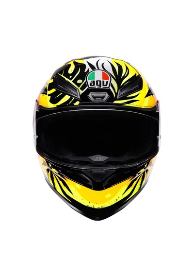 Agv K1s Tropicrush Kapalı Kask Sarı-siyah