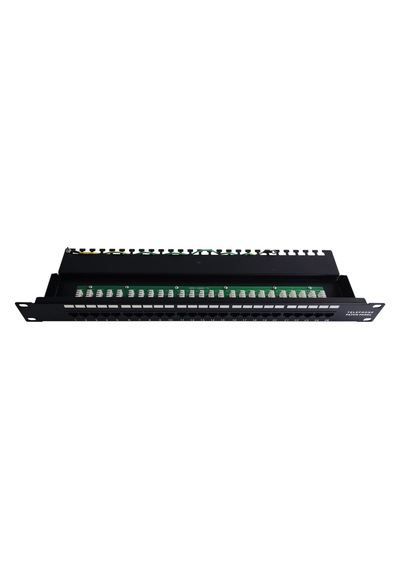 Beek 25 Port Cat 3 Isdn Patch Panel, Zırhsız, 8p4c, Lsa, 1u, Kabinete Monte Edilebilir&lt Br&gt Beek Cat 3 Isdn Patch Panel, Unshielded, 25-port Rj45