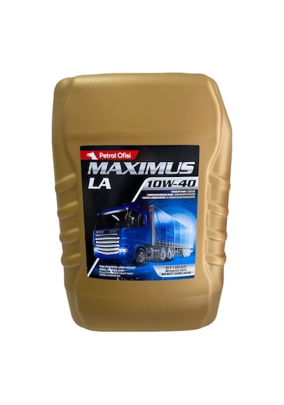 Petrol Ofisi Maximus La 10W-40 Tam Sentetik Motor Yağı 20 L