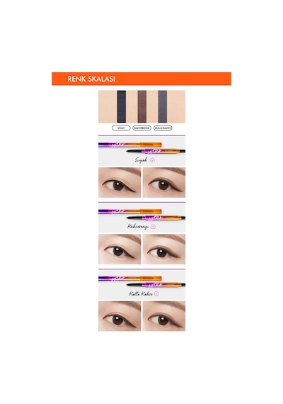 Missha Suya Dayanıklı Kalıcı Jel Göz Kalemi Ultra Powerproof Pencil Eyeliner Brown