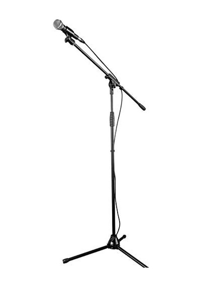 Sm209 Mikrofon Standı - Mikrofon Sehpası Abanoz - Beyaz