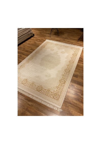 Milat Taç Mahal 1752 Krem-gold Halı Çok Renkli