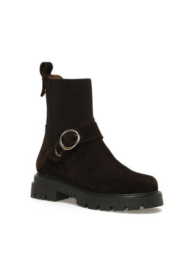 Nine West Unıma 5pr Kahverengi Kadın Düz Bot 000000000102037285 Kahverengi