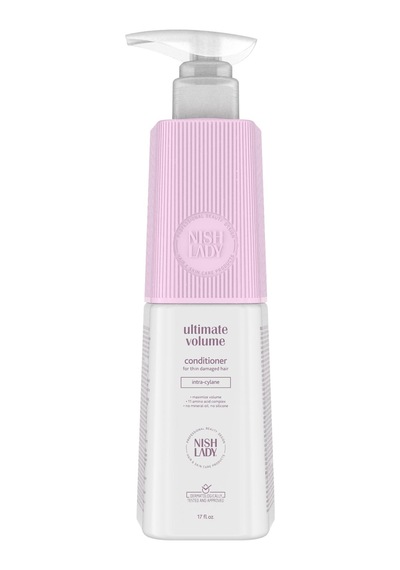 Nish Lady Ultimate Volume Yıpranmış ve Zayıf Saçlar için Onarıcı Saç Kremi 503 ML