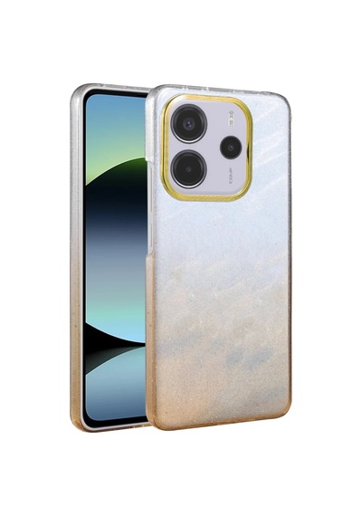 Xiaomi Redmi Note 14 4g Uyumlu Glossy Kapak - Çöl Titanyum
