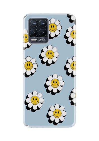 Realme 8 - 8 Pro Kılıf Boutique Baskılı Resimli Gülen Papatyalar Pcode -023