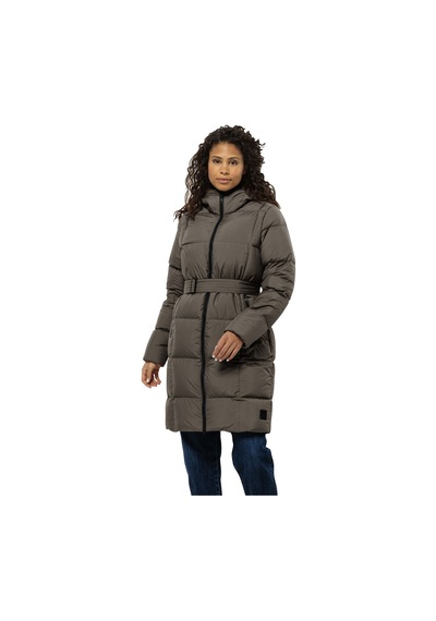 Jack Wolfskin Frozen Lake Coat W Kahve Kahve