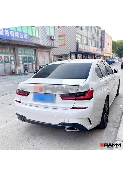 Bmw G20 Bagaj Spoiler Parlak Siyah