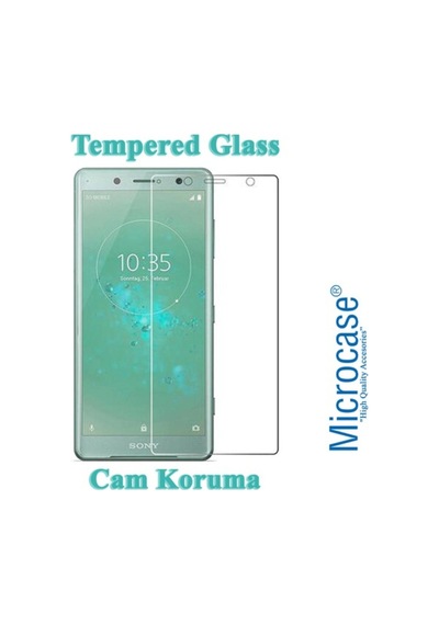 Microcase Xperia Xz2 Premium Brushedcarbonfiber Silikon Kilif+Cam 281155804 - Seçenek / Cam Koruma-Cam Istemiyorum