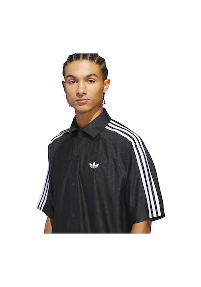 Ka9356-e Adidas Jacquard Top Erkek Gömlek Siyah Ka9356-e Siyah