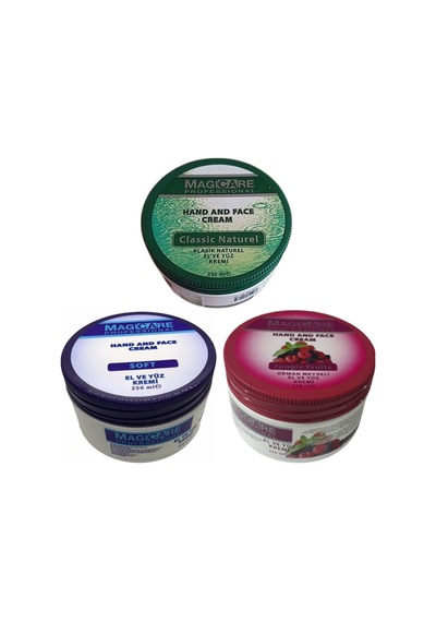 Magicare Soft + Classic Naturel + Orman Meyveli El ve Yüz Kremi 250 ML