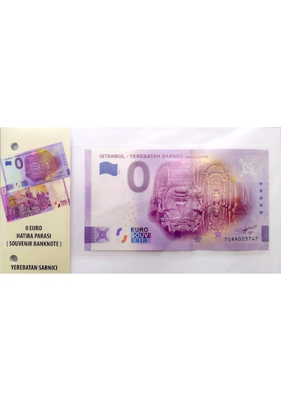 0 Euro Hatıra Ve Koleksiyon Parası - Yerebatan Sarnıcı Föylü
