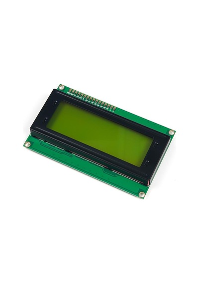 IIC/I2C/TWI Haberleşmeli Yeşil Arka Işıklı 20x4 LCD Ekran
