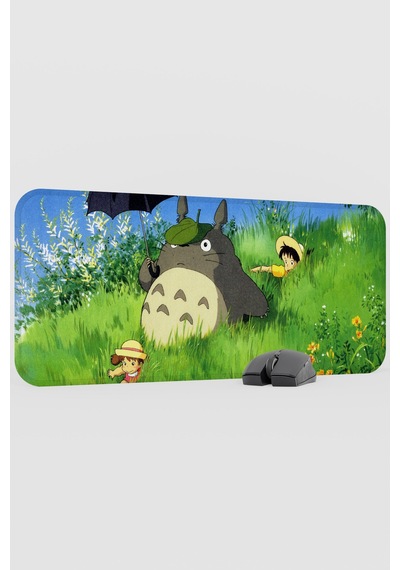 Totoro Anime V5 - 70x30 Xl Gaming Kauçuk Kaymaz Taban Mouse Pad Fare Altlığı