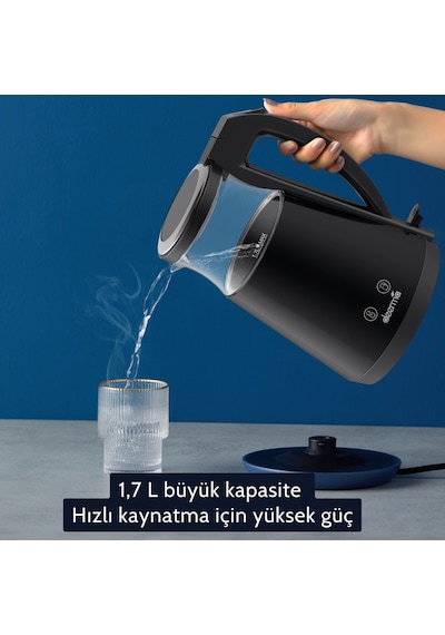 Deerma DEM-SH90W 1.7 L Dijital Isı Ayarlı Kettle