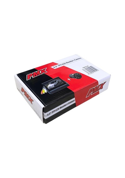 12v Araç İçi Lcd Ekran 4.3 '' Kapaklı Açılır-kapanır + Gece Görüşlü Kamera 18.5 Mm