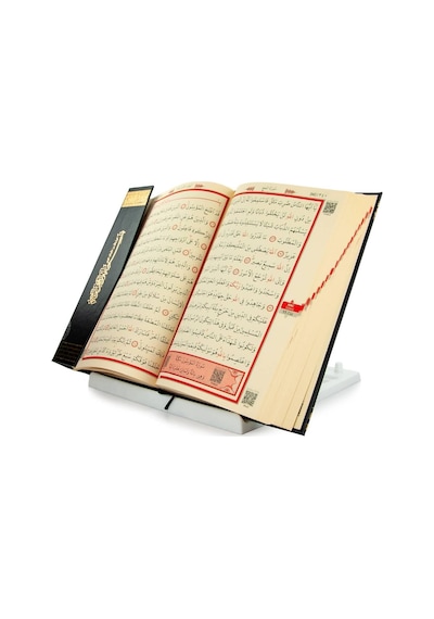 Plastik Rahle - Pratik Rahle - Masa Üstü Rahlesi - Kitap Okuma Standı - Beyaz Renk