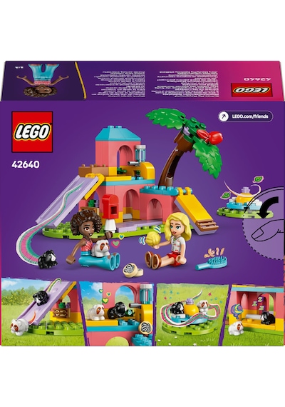 LEGO® Friends Ginepig Oyun Parkı 42640 - 5 Yaş ve Üzeri Çocuklar için Yaratıcı Oyuncak Yapım Seti (86 Parça)