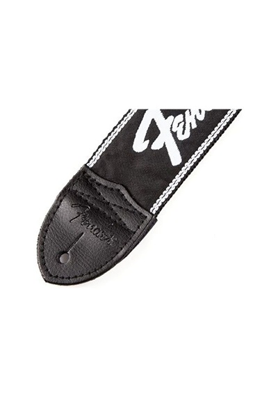 Fender Running Logo Siyah/beyaz Logo Gitar Askısı
